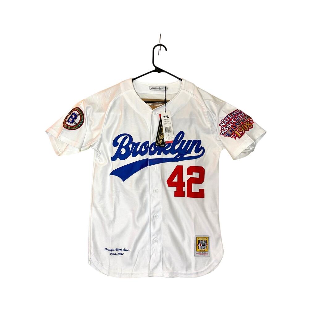 NWT - Headgear Classic - Robinson #42 Brooklyn Throwback - S
